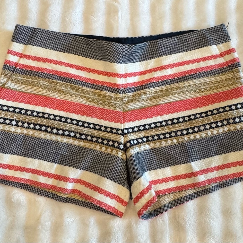 The Limited Multicolor Striped Women's 14R Shorts
